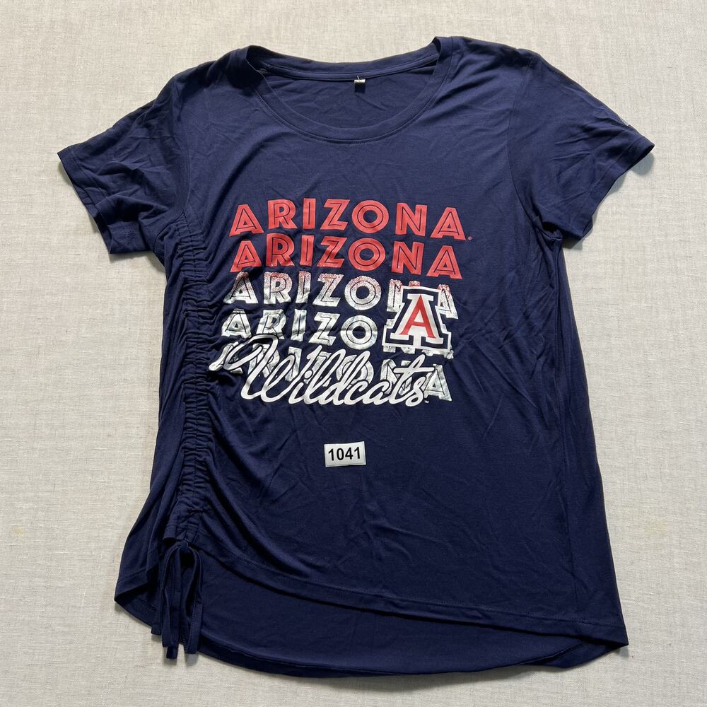 Arizona Wildcats T-Shirt Women Sz M Blue Pre-Owned‎ Excellent